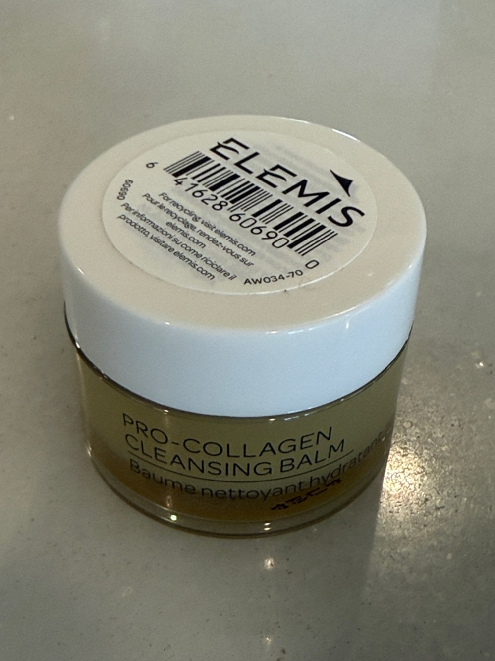 ELEMIS Pro-Collagen Cleansing Balm Travel Size .3oz 10g